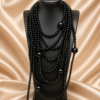 Midnight Luxe Beaded Necklace