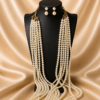 Ivory Cascade Pearl Set