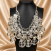 Crystal Drop Statement Necklace