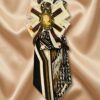 Vintage Cameo Ribbon Tie