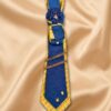 Royal Contrast Denim Tie