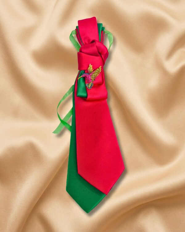 Bold Bloom Statement Tie