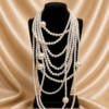 Luxe Pearl Drape Necklace
